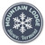 Mountain Lodge Custom Ski Resort Sign Ski Lodge Novelty Aluminum Sign - 12 inch Circle