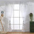 Sheer Curtains Hombre Leaves Sheer Curtain Tulle Window Treatment Voile Drape Valance 2 Panel Fabric 100200cm
