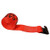 US Cargo Control 4 Inch x 27 Foot Red Winch Strap with Flat Hook