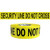 Presco Premium 3 Mil Thick Barricade Tape 3 in x 1000 ft. -Yellow with Black inchSECURITY LINE DO NOT CROSS inch printing-