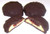 Scotts Cakes Dark Chocolate Covered Raspberry Butter Cookies in a 1 Pound Plastic Deli Container
