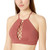 Alo Yoga Womens Starlet Lace Bra Bra Earth M