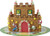 Wilton Super Mario Brothers Gingerbread Castle Decorating Kit