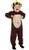 Boys Girls Brown Monkey Jungle Zoo Animal Book Day Fancy Dress Costume Outfit 3-9 Years -4/6 Years-