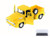 Motor Max Diecast Car  and  Display Case Package - 1955 Ford F-100 Pick Up Truck Yellow 79341WB - 1/24 Scale Diecast Model Toy Car w/Display Case