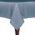 Ultimate Textile 72 x 108-Inch Rectangular Polyester Linen Tablecloth Slate Blue