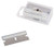 Edward Tools Utility Razor Blades 10 Pack with Dispenser - SK5 Alloy Steel Single Edge Razor Blade Refills for Standard Box Cutter and other Razor Blade Knives - Precison Blades