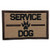 TrendyLuz Service Dog K9 Dog Police Embroidered Tactical Morale Hook  and  Loop Patch -Coyote Brown-
