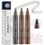 Eyebrow Tattoo PenTat Brow Microblading Eyebrow Pencil Waterproof Microblade Brow Pen Make Up with a Micro-Fork Tip Applicator Creates Natural Looking Brows Effortlessly and Stays on All Day - 3 Pcs