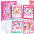 FUNNISM 36 Pack Valentines Day Gift Cards Kids I Spy Game Cards with Envelops and Stickers for Valentines School Classroom Exchange Gifts Greeting Cards Valentines Day Party Favors/Gifts Supplies