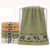 YiYaYo Luxury Bamboo Washcloth Towel Set for Bathroom-Hotel-Spa-Kitchen Multi-Purpose Fingertip Towels  and  Face Cloths -Green-