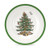Spode Christmas Tree Bread and Butter Plate, Set of 4