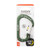 Nite Ize CSLA4-08-R6 Lightweight Locking Keys Carabiner Size 4 Olive