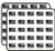 Thin Blue Line Police American Flag Grunge Sticker for Scrapbooking Calendars Arts Kids DIY Crafts Album Bullet Journals 50 Pack