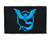 Pokemon Go Team Mystic Hook and Loop Fully Embroidered Morale Tags Patch -Black-
