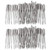 WJA 50 Count Sewing Machine Needles Universal Regular Point for Most Sewing Machines Singer Janome Varmax Sizes 75/11 80/12 90/14 100/16 110/18