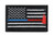 Tactical American Flag Patch Thin Blue  and  Red Line Firefighter Axe Embroidered Military Uniform Emblem with Hook and Loop