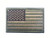 Tactical Morale Patch USA Flag Embroidered American Flag Patch Hook and Loop Fastener Backing Emblem Khaki Green