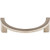 Top Knobs TK53BSN Sanctuary Collection 3-1/2 inch Half Circle Open Pull Brushed Satin Nickel