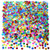 Multicolor Sparkle Foil Metallic Round Table Confetti Decor Circle Dots Mylar Table Scatter Confetti Wedding Bachelorette Valentines Mothers Day Baby Shower Birthday New Years Party Confetti Decorations 50g