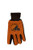 NFL Cleveland Browns Two-Tone Gloves Orange/Brown