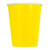 9oz Neon Yellow Paper Cups, 14ct
