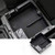 SKTU Center Console Organizer Customized for 2018 2019 2020 Jeep Wrangler JL Insert ABS Black Materials Tray Armrest Box Glove Secondary Storage Box -with Coin Holder-