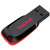 Sandisk Cruzer Blade USB Flash Drive 64 GB Black/Red -SDCZ50-064G-A46-