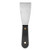 Putty Knife Scrapers Grey Knife Scraper Wallpaper Paint Shovel Stainless Steel Putty Knife Blade Soft Grip Handle for Drywall Finishing Plaster Scraping