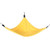 Small Animal Hammock Triangle Hanging Bed Sleeper Pet Nap Cage Accessories for Parrot Sugar Glider Hamster Ferret Squirrel Guinea Pig -Yellow-