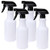 16 oz Spray Bottle Lotusbtdt Refillable Empty Spray Bottle for Cleaning Solutions 4 Pack Adjustable Nozzle Plastic Water Mister Squirt Bottle for Gardening Plants Hair Alcohol - No Leak and Clog
