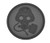 Special Forces Gas Mask Rubber Patch by Hazard 4-R- - Black