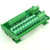 Electronics-Salon DIN Rail Mount 10 Position Power Distribution Fuse Module Board, For AC110V .