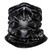 Neck Gaiter Face Mask Reusable Cloth Face Masks Washable Bandana Face Mask Sun Dust Protection Cover Balaclava Scarf Shield Cycling -Spider Black-