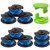 2 Caps Plus8 Replacement Spools Replace Line Trimmer String Spool for Greenworks Weed Eater String Trimmer Auto-Feed Trimmer Spool 29092 24V 40V 80v Cordless Trimmer 16 Feet 0.065 inch