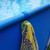 3D Cabin Swimming Pool Towel Hook  Blue -for 45Mm Intex Frame Top Rail-