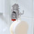 CapsA Rotary Hooks Swivel Hook Heavy Duty Folding Swing Arm Triple Coat Hook Foldable Arms Towel/Clothes Hanger for Bathroom Kitchen Garage Wall Mount