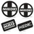 M-Tac Morale Patch Medic Patches Bundle Military Tactical Hook Fasteners -Black-