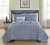 VCNY Home Azau 5 Piece Reversible Bedding Quilt Set, Queen, Multi