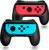 Nintendo Switch EIMGO Joy-Con Grips for Nintendo Switch Wear-Resistant Joy-con Handle for Nintendo Switch 2 Pack -Black-