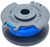 0.065 inch Single Line Auto-Feed Replacement Trimmer Spool 29092 for Greenworks Weed Eater String 24V and 40V Trimmer 6 Pack