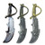 JoeYoo 3 Pcs Pirate Sword Pirate Cutlass Plastic Pirate Costume Accessory