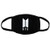 BTS 100 percent Cotton Face Mask Double Layer Washable Reusable