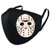 Friday the 13th Jason Hockey Mask Black Cloth Mask
