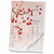 3D Rose Beautiful Japanese Sakura Red Cherry Blossoms Branching Reflecting Over Water Hand/Sports Towel 15 x 22