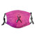 Beautiful Breast Cancer Face Mask Reusable Adjustable Balaclava Bandana Cloth with 2 Filters for Men and Women Outdoors