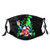 St Patricks Day Cute Green Clovers Face MaskComfortable Balaclavas Reusable Bandana Adjustable Scarf For Adult -With 2 Filters-
