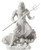 Poseidon Greek God of the Sea with Trident Statue