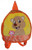 Calplush Cute 10" Animal Character - Bear Kid's Plush Backpack