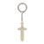 JINX Minecraft Sword 3D Metal Key Chain Metallic One Size
